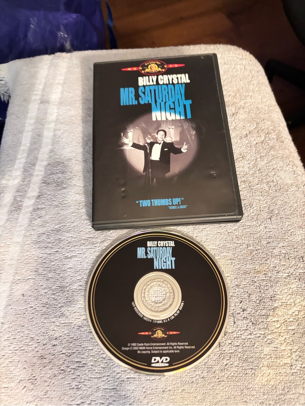 Official Billy Crystal “Mr. Saturday Night” DVD - Black